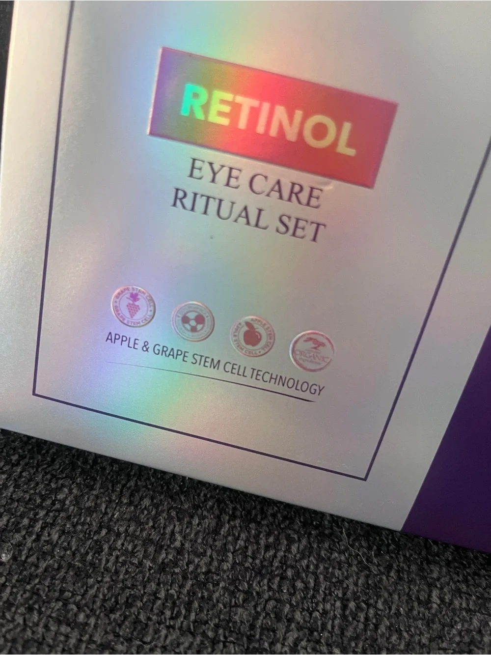 Retinol Eye Care Ritual Set – Day & Night w/ 5 eye mask pads
